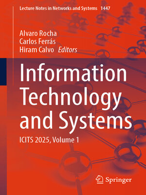 cover image of Information Technology and Systems